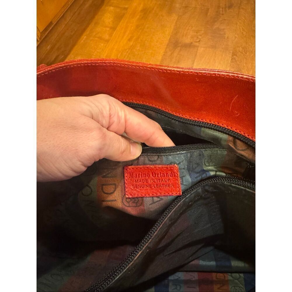 Woman’s Vintage leather Marino Orlandi made in Italy purse - Picture 7 of 11